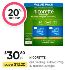 healthylife Nicorette offer