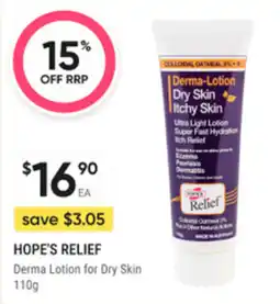 healthylife Hopes relief offer
