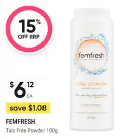 healthylife Femfresh offer