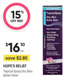 healthylife Hopes relief offer