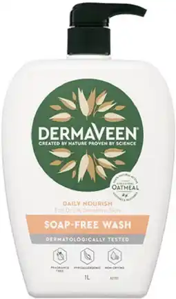 healthylife DermaVeen Daily Nourish Soap Free Wash offer