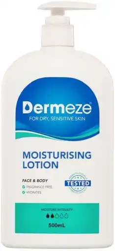 healthylife Dermeze Moisturising Lotion offer