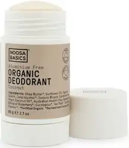 healthylife Noosa Basics Coconut Deodorant Stick offer