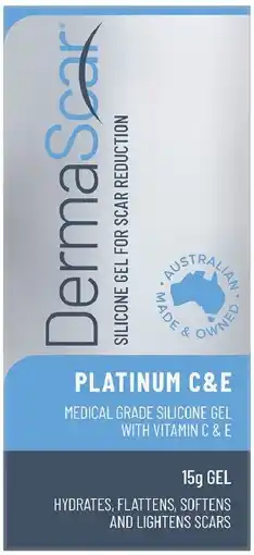 healthylife DermaScar Silicone Scar Reduction Gel Platinum C&E offer