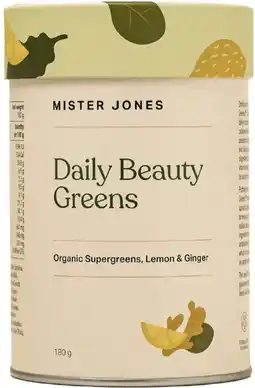 healthylife Mister Jones Daily Beauty Greens Powder offer