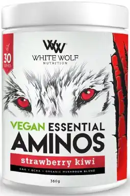 healthylife White Wolf Nutrition Aminos Strawberry Kiwi offer
