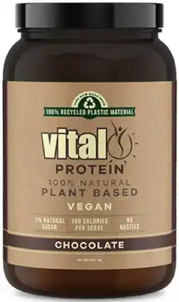 healthylife Vital Vegan Pea Protein Powder Chocolate offer