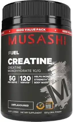 healthylife Musashi Creatine offer