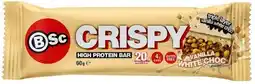 healthylife BSc Crispy Protein Bar Vanilla White Choc offer