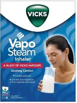 healthylife Vicks VapoSteam Inhaler V1300 offer
