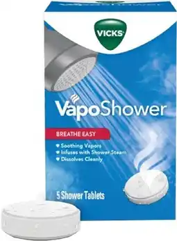 healthylife Vicks VapoShower Shower Tablets offer