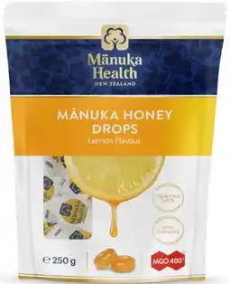 healthylife Manuka Health MGO 400+ Manuka Honey Drops Lemon offer