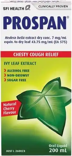 healthylife Prospan Chesty Cough Relief Syrup offer