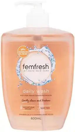 healthylife Femfresh Intimate Daily Wash Pump offer