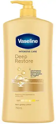 healthylife Vaseline Intensive Care Deep Restore Body Lotion offer