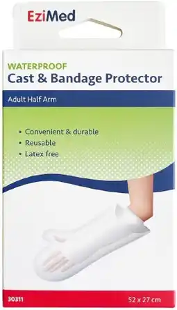 healthylife EziMed Adult Half Arm Waterproof Cast & Banadage Protector offer