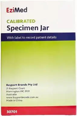 healthylife EziMed Specimen Jar offer