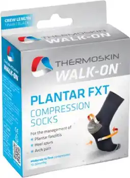 healthylife Thermoskin Plantar FXT Compression Crew Socks M offer