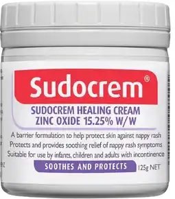 healthylife Sudocrem Healing Cream for Nappy Rash offer