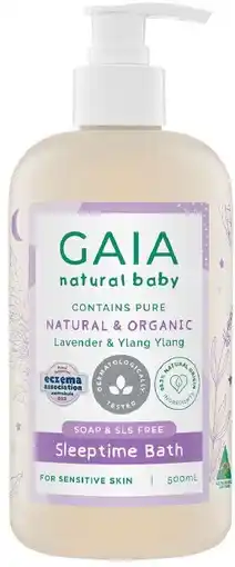 healthylife GAIA Natural Baby Sleep Time Bath Wash offer