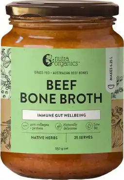 healthylife Nutra Naturals Beef Bone Broth Concentrate - Native Herbs offer