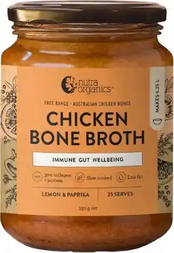 healthylife Nutra Naturals Chicken Bone Broth Concentrate - Lemon & Paprika offer