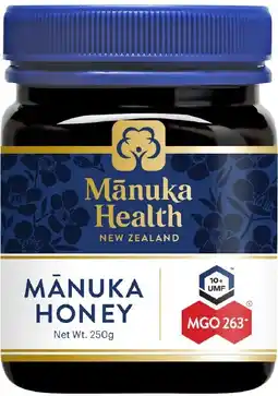 healthylife Manuka Health MGO 263+ UMF 10 Manuka Honey offer