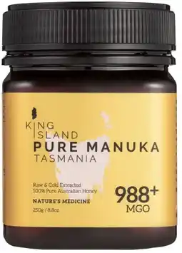 healthylife King Island Pure Manuka Honey MGO 988+ offer