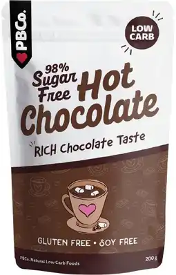 healthylife Pbco. Hot Chocolate 98% Sugar Free offer