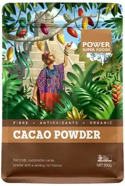 healthylife Power Super Foods Cacao Powder Origin offer