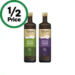 Woolworths Cobram Estate Extra Virgin Olive Oil offer