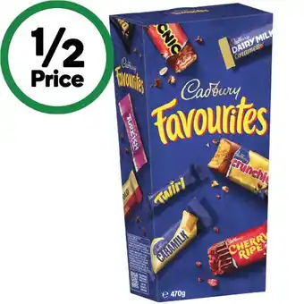 Woolworths Cadbury Favourites offer