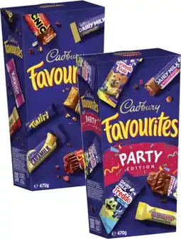 Coles Cadbury Favourites offer