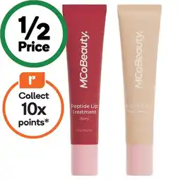 Woolworths MCoBeauty Peptide Lip Treatment offer