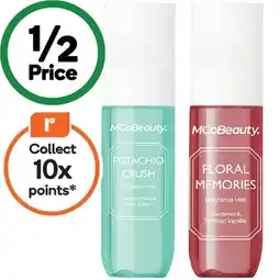 Woolworths MCoBeauty Fragrance Mist offer