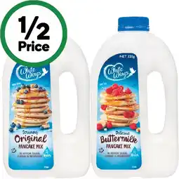 Woolworths White Wings Pancake Mix offer