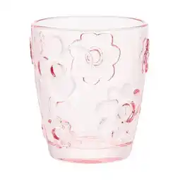 Woolworths Mother’s Day Flower Glass – Pink offer