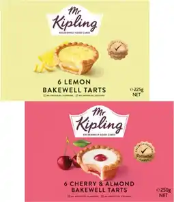 Coles Mr Kipling Fancies or Bakewells 205g-250g offer