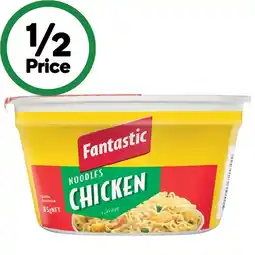 Woolworths Fantastic Noodle Bowls offer