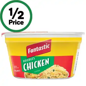 Woolworths Fantastic Noodle Bowls offer