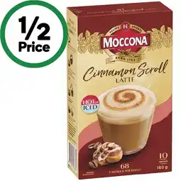 Woolworths Moccona Coffee Sachets-10 offer