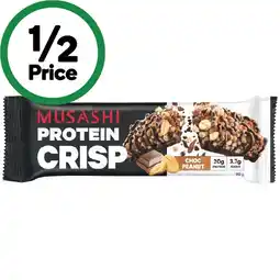 Woolworths Musashi Protein Crisp Bar offer