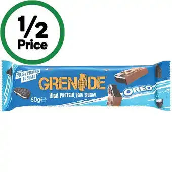 Woolworths Grenade Protein Bar offer