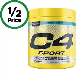 Woolworths C4 Sport Pre Workout Powder offer