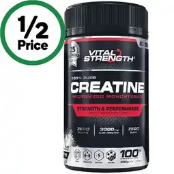 Woolworths Vital Strength Creatine offer
