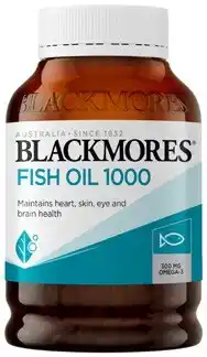 Coles Blackmores Fish Oil 1000mg Capsules offer