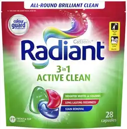 Coles Radiant Laundry Capsules offer