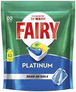 Coles Fairy Platinum Dishwashing Tablets offer