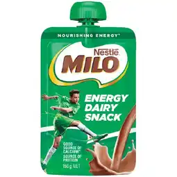Woolworths Nestlé Milo Energy Pouch – From the Fridge offer