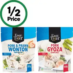 Woolworths Easy Tiger Dumplings offer